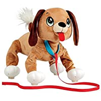 Los mejores  - Peppy Pup - Peluche Perrito Camina Contigo (Giochi Preziosi PEP00300)